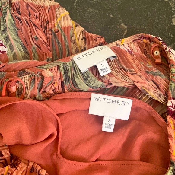 Witchery pleated v neck blouse - Picture 10 of 11